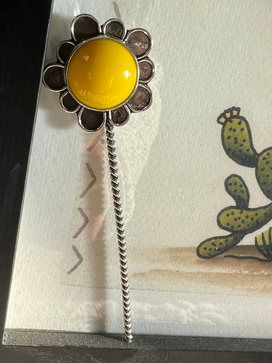 Sunshine hat pin